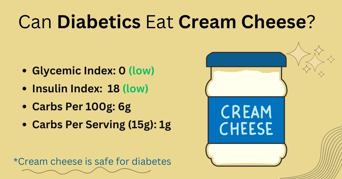 Is Cream Cheese Low Glycemic